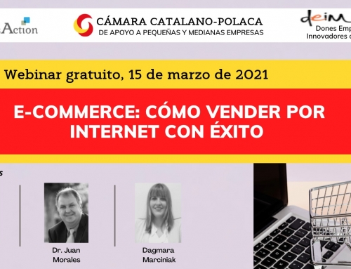 Webinar gratuït · E-commerce: Cómo vender por Internet con éxito